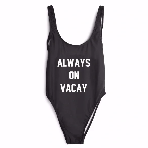 Always on Vacay One Piece Swimsuit - Picture 2 of 6